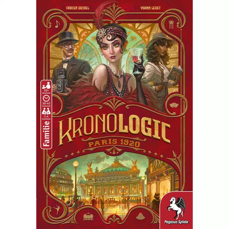 Kronologic - Paris 1920, jogo de tabuleiro
