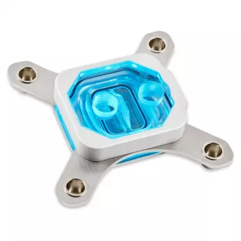 Bloco de água Aqua-Computer 21871 — construção em acetal/alumínio, 94×94×22 mm