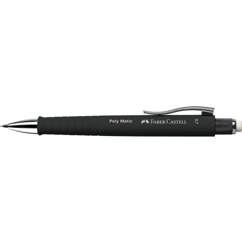 Lápis mecânico FABER-CASTELL Poly Matic 0,7 preto
