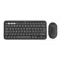 Logitech Pebble 2 Combo para Mac, Tonal Graphite, US International