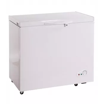 Arca congeladora Ravanson ZM-170, branco, 170 l, R600a, descongelação manual, 1 cesto, fechadura com chave
