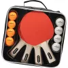 Conjunto de ténis de mesa Friends, equipamento de fitness para 4 jogadores