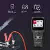 Qoltec 52489 Analisador e testador digital de baterias 3-em-1 com LCD e multilingue 6V | 12V | 24V | 30Ah-200Ah