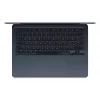 Apple MacBook Air 13 (2025), 24 GB, 512 GB, M4 (10-CPU/10-GPU), Midnight, fonte de alimentação 35W Dual USB-C, alemão, MC6C4D/A