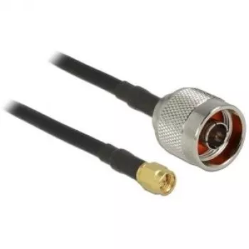 Cabo coaxial CFD200 DeLOCK 89419 7,5 m SMA preto