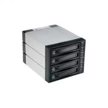 Fantec SNT-BA3141-1 - S-ATA 3x 13,30 cm (5,25) para 4x 2,50 cm (1) HDD preto (2052)