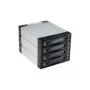 Fantec SNT-BA3141-1 - S-ATA 3x 13,30 cm (5,25) para 4x 2,50 cm (1) HDD preto (2052)