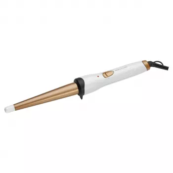 Modelador de caracóis cónico ProfiCare PC-HC 3049 branco/dourado