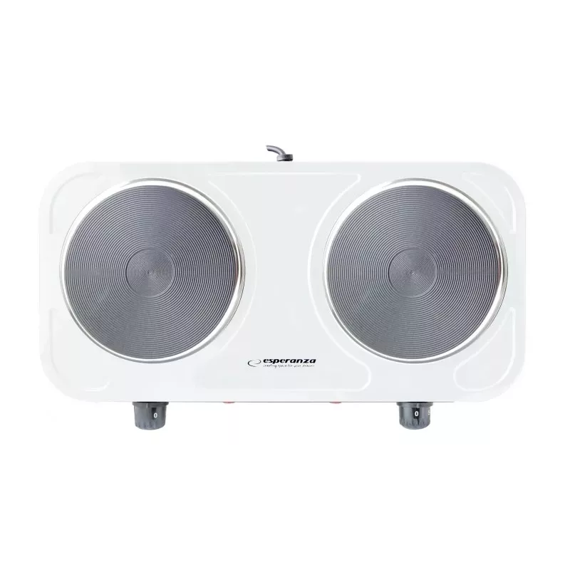 Esperanza COTOPAXI branco aparelho de mesa placa selada 2 zonas