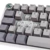 Teclado Ducky One 3 Mini Mist cinzento Gaming USB alemão