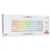 Teclado mecânico com fios White Shark Shinobi-2 (GK-004211) — layout US, interruptores Red, branco