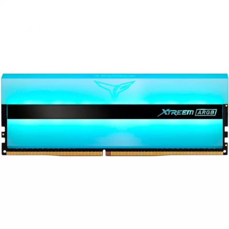 DIMM 16 GB DDR4-3600 (2x 8 GB) Kit duplo, Memória RAM Branco, TF13D416G3600HC18JDC01, XTREEM ARGB, INTEL XMP