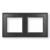 eQ-3 Homematic IP Moldura de vidro dupla, preto (162149A1)