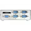 DeLOCK 87589 comutador série manual RS-232 de 4 portas