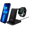 Carregador sem fios CANYON WS-304 15W 3em1 preto