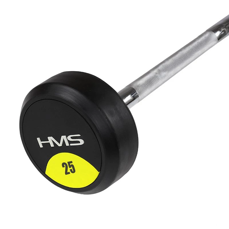 Barra fixa / barra com borracha HMS GSG25 25 kg