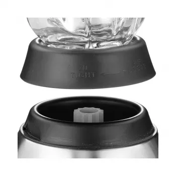 Batedeira de mesa Gastroback Vital 1,5 l Preto Aço inoxidável