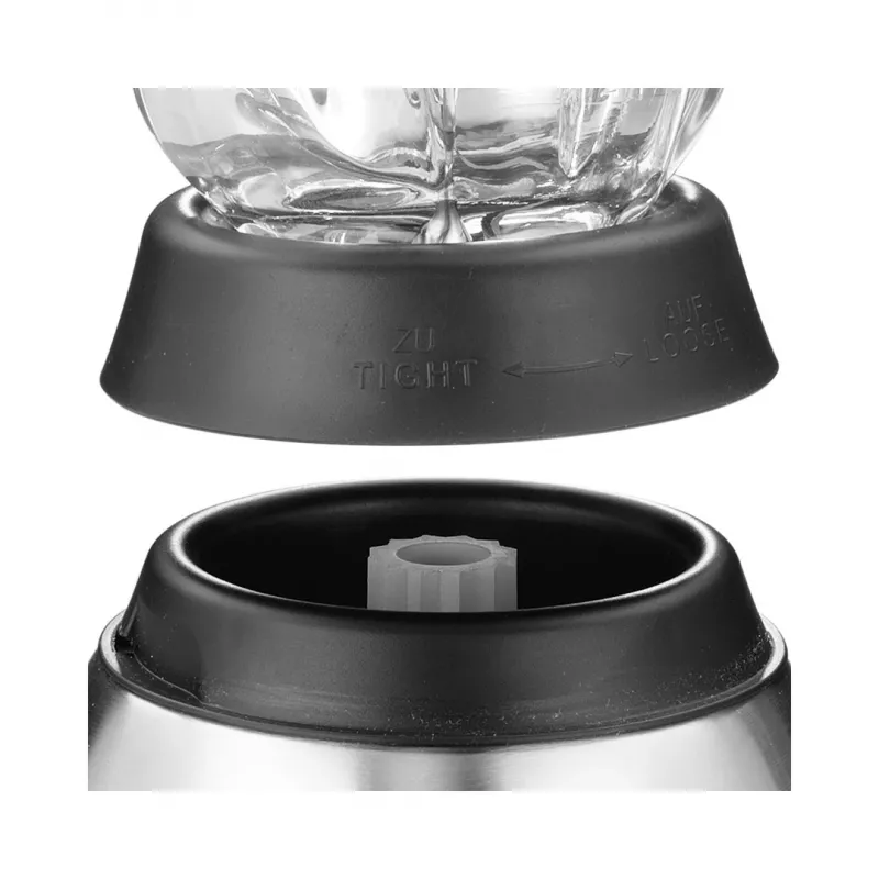 Batedeira de mesa Gastroback Vital 1,5 l Preto Aço inoxidável
