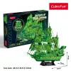 Puzzle 3D modelo Holandês Voador, que brilha no escuro, cubicfun 306-T4041H