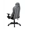 Cadeira gaming Arozzi Torretta SuperSoft antracite – design ergonómico, braços ajustáveis, encosto reclinável