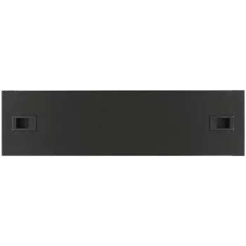 Painel cego LOGON RAB310BL preto 3U 19 polegadas
