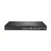 HPE - Aruba 6300M - Switch - L3 - gerido - 48 x 10/100/1000 (1 PoE+) + 4 x 1 Gigabit / 10 Gigabit / 25 Gigabit / 50 Gigabit SFP56 (Uplink / Stacking) Frente e lateral para trás