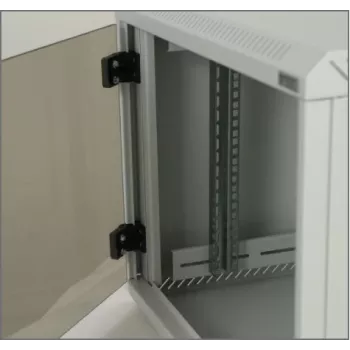 Rack de parede Triton 19 polegadas montagem na parede 9U/250 porta de vidro