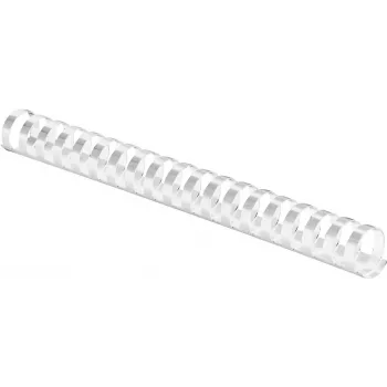 Fellowes - 16 mm - 21 anéis - branco - 100 unid. lombada plástica (5347003)
