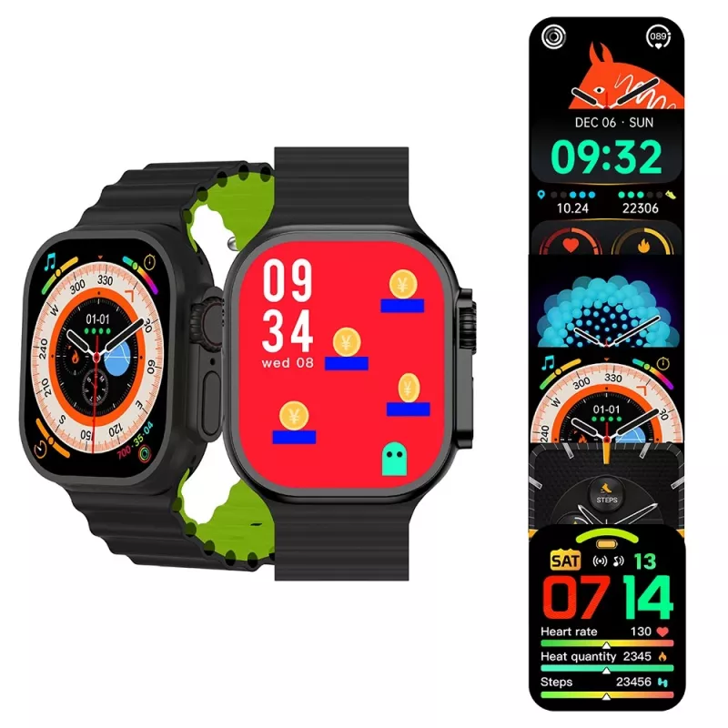 Smartwatch Fusion MT872 Bluetooth Calling pulso pressão arterial oxigénio no sangue