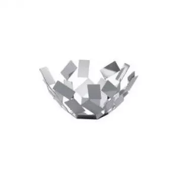 Cesto de servir Alessi MT02 redondo cinzento 273mm