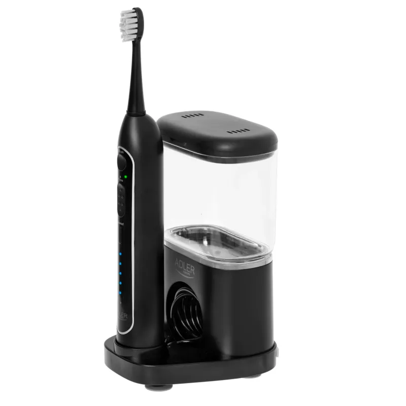 Adler AD 2180B escova de dentes elétrica escova de dentes sónica preto