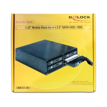 DeLOCK 47220 painel de unidade preto