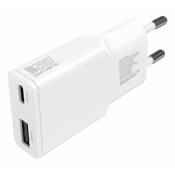 Carregador 4smarts 541122 Interior AC Carregamento rápido Smartphone Tablet Branco