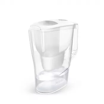 Jarra Brita Aluna 2,4l + 2 cartuchos Maxtra branca