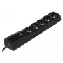 Régua de tomadas EVER CLASSIC 5 tomadas cabo de 3 m 250 V 10 A com proteção contra sobretensões (175 J) preto