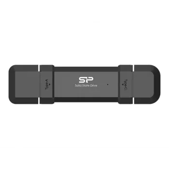 Silicon Power Marvel Xtreme DS72 - Pen drive - 500GB - USB 3,1 Gen 2 / USB-C 3,2 Gen 2 - preto (SP500GBUC3S72VPK)
