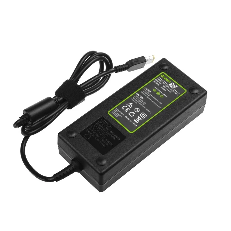 Fonte de alimentação Green Cell AD68P 135 W AC/DC 20 V 6,75 A para interiores preto