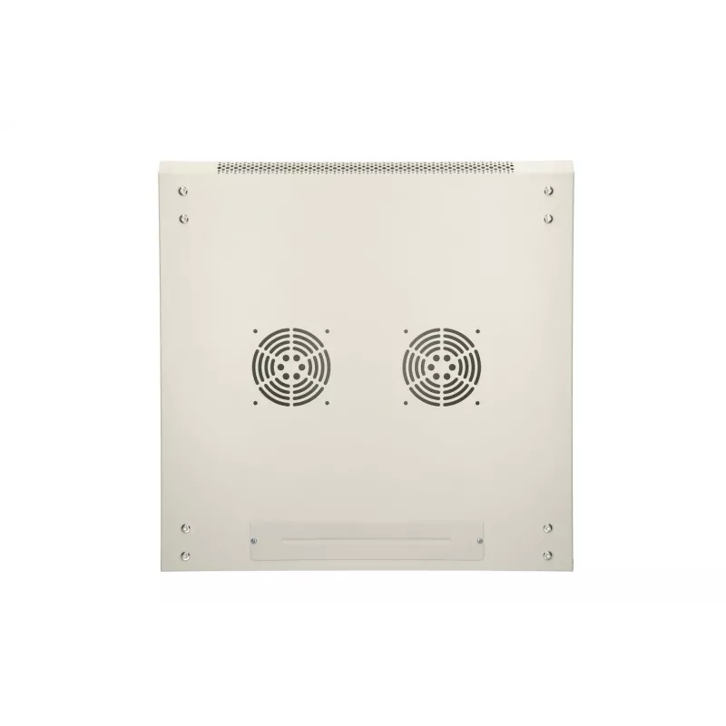 Extralink armário rack 9U 600x450 ASP cinzento montagem na parede, porta metálica