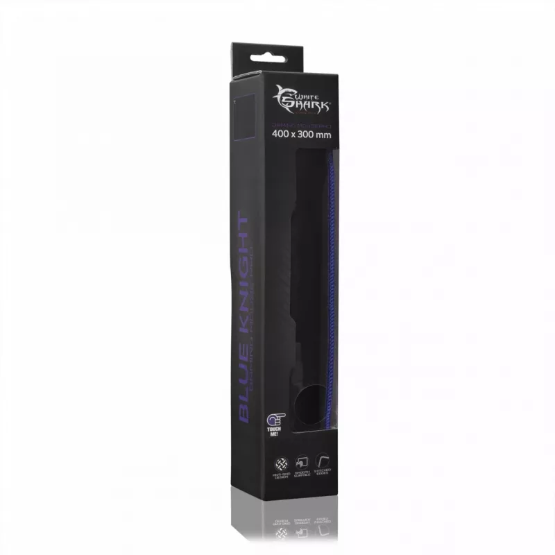 Tapete de rato gaming White Shark GMP-2101 preto KNIGHT
