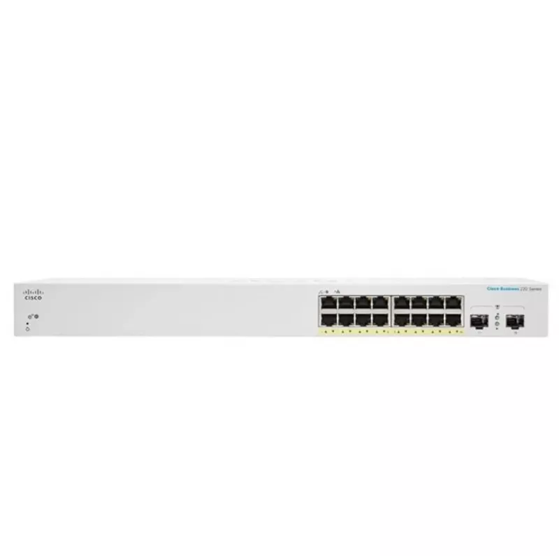 Switch gerido Cisco CBS220-16P-2G