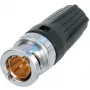 Ficha BNC Neutrik, reta 75 NBNC75BLP7 1 unidade (NBNC75BLP7)