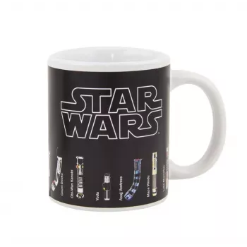 Caneca Paladone Star Wars Lightsaber que muda de cor com o calor