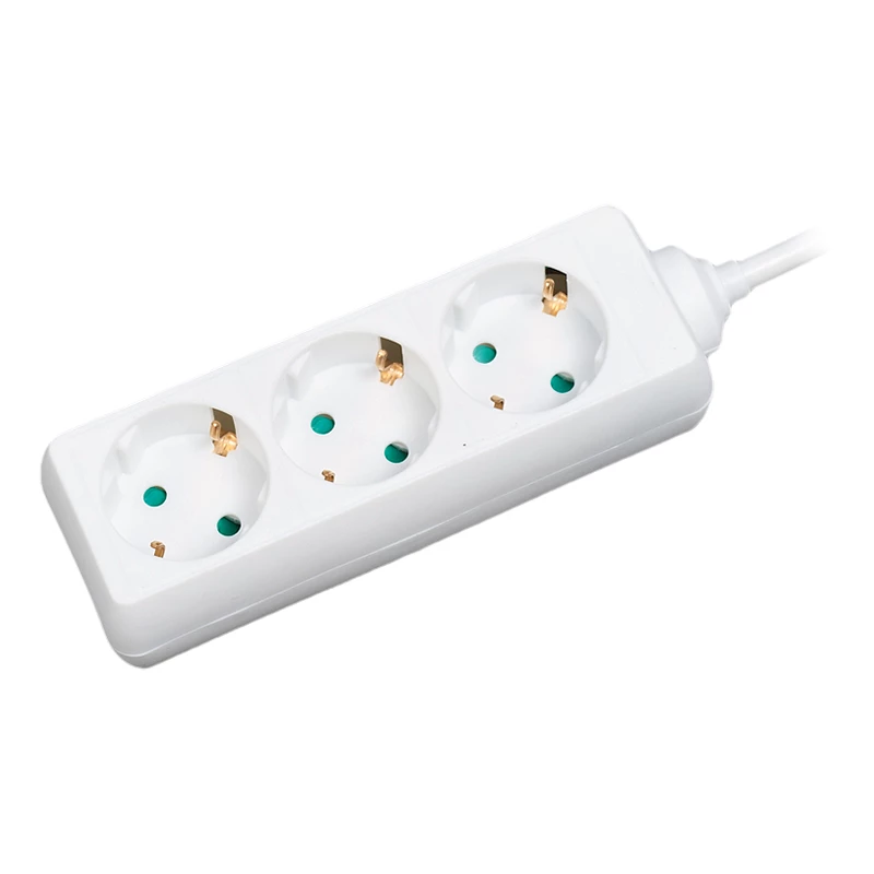 Extensão elétrica LogiLink LPS205 1,4 m 3 tomadas AC branca