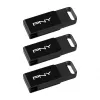 PNY Elite 128 GB USB-C 3.2 Gen 1 pen USB, pack de 3 (Retail)