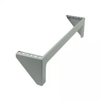 Suporte de parede para acessórios 19 2HE B490 / T98mm cinzento claro série SMW