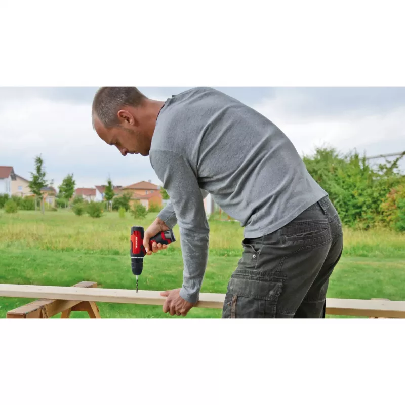 Einhell TH-CD 12-2 Li Keyless 1 kg preto, vermelho