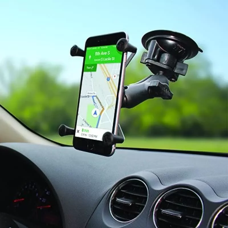 RAM Mounts suporte de telefone X-Grip com ventosa Twist-Lock
