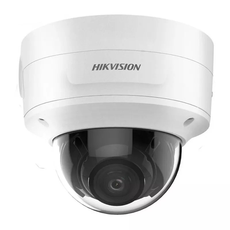 Câmara de vigilância IP dome Hikvision DS-2CD3786G2-IZS 4K 3840×2160, 2,7–13,5 mm varifocal, montagem no teto, interior/exterior, branco