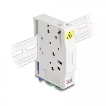 Caixa de terminação de fibra ótica DeLOCK 85935 SC simplex branco