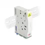 Caixa de terminação de fibra ótica DeLOCK 85935 SC simplex branco